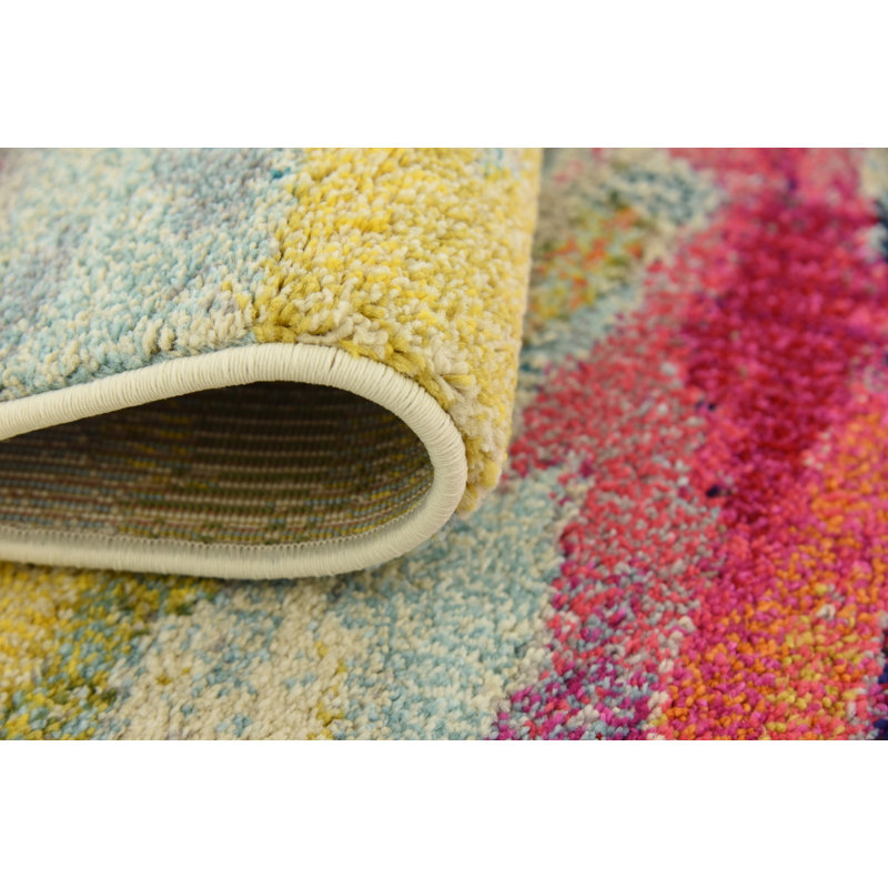 Bungalow Rose Roshan Abstract Rug & Reviews Wayfair